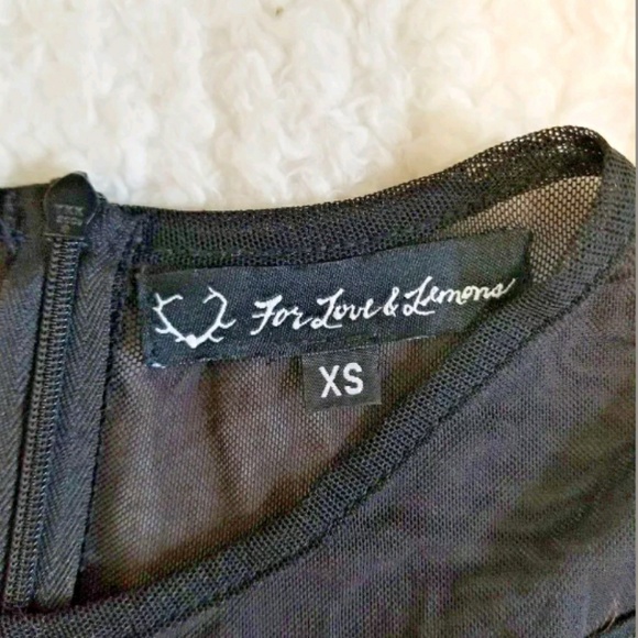 *sold*For Love and Lemons size XS Lulu Dress - Picture 7 of 8